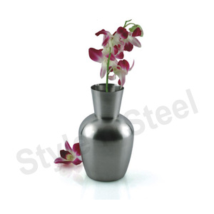 แจกันดอกไม้โบราณสแตนเลสโต๊ะร้านอาหารตั้งพื้นแจกันดอกไม้ขนาดใหญ่ชิ้นกลางงานแต่งงาน - Product Image 1