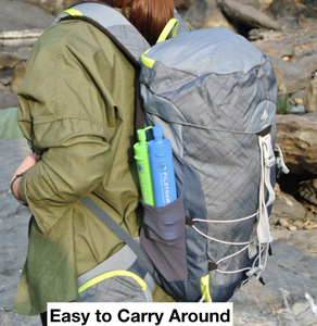 Pailles filtrantes à eau en plastique personnalisées de Taïwan, à activation manuelle, à charbon actif – Filtration portable en trois étapes, élimine les bactéries, sûres - Product Image 2