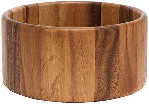 Tazón de madera para servir para utensilios de cocina Uso Tazón de masa de alta calidad Madera DE LA India - Product Image 4