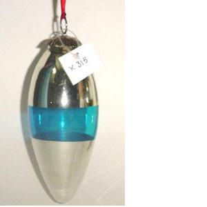 TVAKM Christmas Indoor Hanging Glass Decorations Shaped Ball and Heart Assorted Shapes Model Number MS-7 - Product Image 4