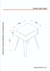 Exclusiva mesa de centro de nogal de lujo Tuana de Turquía diseño moderno aglomerado muebles de sala de estar superventas - Product Image 4