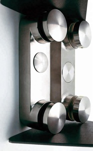 OEM ODM 1.5" 38.1 Heavy Duty Stainless Steel Glass Standoff Wall Mounted Glass Railing for Bridge Railings / Handrails - Product Image 3