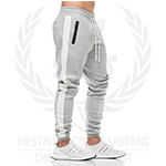 Vente en gros 100% pantalons de survêtement en polyester pour hommes haute qualité Gym course pantalons de survêtement décontracté Style survêtement - Product Image 3