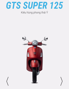 Scooter à essence 125cc, vente en gros, du Vietnam, nouvelle mode, couleur rouge/blanc - Product Image 5