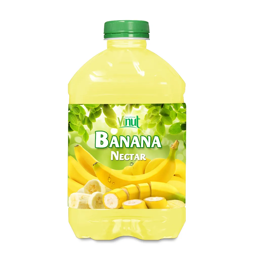 5л VINUT бутылка Банановый сок нектарный Фруктовый Порошок Сок Без сахара добавляется Улучшенная компания здоровья сердца OEM ODM обслуживание Лучшая цена