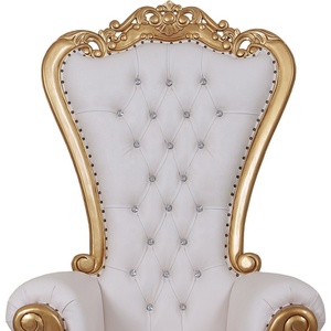 رخيصة الفاخرة عالية الخلفي واحدة الزفاف الكراسي الملكية تأجير ل فندق الأثاث الزفاف الأحداث - Product Image 5