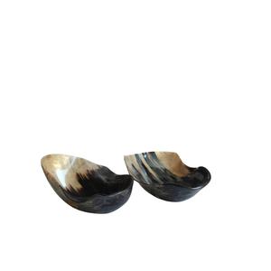 Cuenco de cuerno de búfalo de calidad Sigh, cuenco de cuerno de búfalo para servir comida para hoteles y cuenco de cuerno blanco y negro, el más vendido - Product Image 1