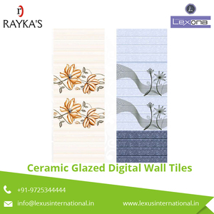 Premium Quality Modern <b>Ceramic</b> Glazed Digital Wall Tiles Classic Solid Texture for Interior Heat <b>Insulation</b> for Apartment Use - Product Image 2