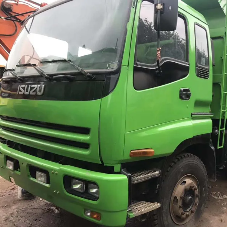 Giapponese Isuzu Autocarro Con Cassone Ribaltabile e Dumper in Buone Condizioni