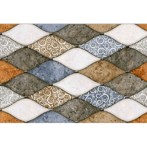 Carreaux muraux numériques émaillés en céramique de style moderne, couleurs uniques pour un usage intérieur - Product Image 1