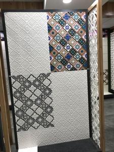 Azulejos de cerámica rústicos de diseño de modelo gráfico 3D 300x600mm Azulejos de pared y suelo antideslizantes Premium para hospital - Product Image 3