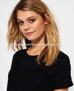 Nouveau haut court tendance pour femmes grande taille, respirant, streetwear, vêtements personnalisés, col haut, broderie en dentelle, OEM, adultes - Product Image 5