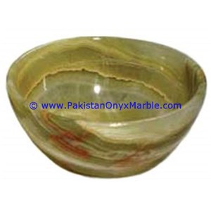 Tazón de fuente de piedra de ónix verde piedra anhelaba ágata mano de piedra semi preciosa tazón - Product Image 6