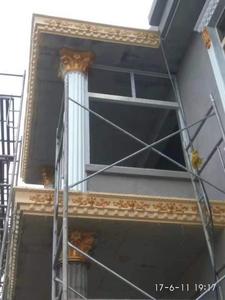 Di plastica di Cemento Gronda muffa Casa al di fuori decorativo gronda angolo cemento esterno Angolo del soffitto di stampaggio - Product Image 4