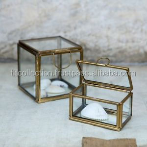 Luxury custom square butterfly glass jewelry packaging <b>box</b>, jewelry <b>box</b> custom logo - Product Image 2