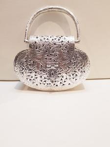 Bolso de mano antiguo de lujo grabado para mujer, cartera de mano para fiesta, elegante, de noche - Product Image 4