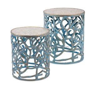 Table en nacre de corail - Product Image 1
