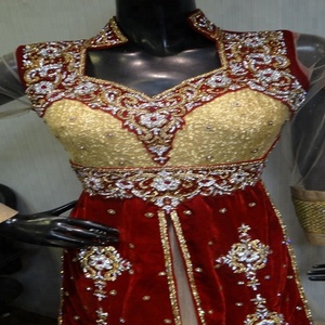 Lehenga choli India para fiesta de boda y otras funciones - Product Image 2