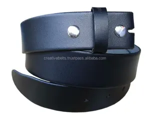 Bracelet de ceinture en cuir à pression sans boucle, pour hommes et femmes