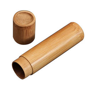 Tasse à thé à l'eau réutilisable en fibre de bambou écologique avec couvercle en silicone et - Product Image 5