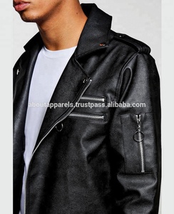 แจ็กเก็ตหนังแกะระบายอากาศได้ดีสำหรับผู้หญิงผู้ชายปรับแต่งได้ไซส์ใหญ่ฤดูหนาวมีซิปตกแต่ง - Product Image 2