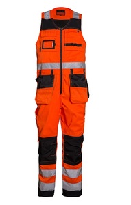 Combinaison d'usure de travail avec ruban réflecteur bavoir uniforme global - Product Image 6