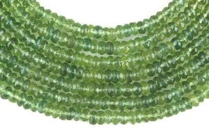 เกรด AAA 12.5 "ลูกปัดอะปาไทต์สีเขียวยาวลูกปัดเหลี่ยมเพชรพลอยขนาดไมโครสำหรับทำเครื่องประดับแฮนด์เมดสร้อยคอ - Product Image 4