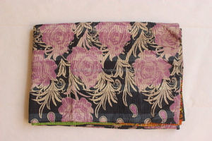 ชุดเครื่องนอนวินเทจผ้าคูดารีผ้านวม Rt % ผ้าฝ้ายสองขนาดสำหรับบ้านและโรงแรม - Product Image 3