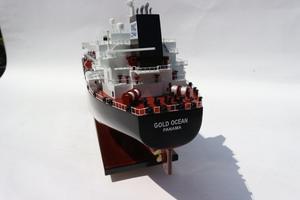 GOLD OCEAN Maquette de bateau en bois Cadeau fantaisie artisanal - Product Image 5