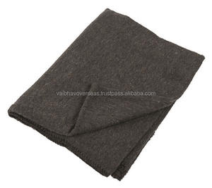 Avior 50% Couvertures thermiques en laine Medium 150x200 cm Gris Style Uni Saison d'hiver Lot de 20 pièces avec taille tissée 500-800 GSM - Product Image 2