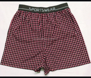 Boxer tissé à carreaux pour hommes, nouveau style oem, tricoté, pour hommes, short en coton doux et personnalisé, vente en ligne, 2020 - Product Image 5