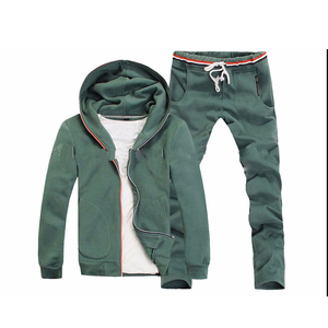 Nouvelle mode costume de sport hommes Style sweats à capuche à manches longues et pantalons longs 2 pièces ensemble casual homme survêtement - Product Image 1