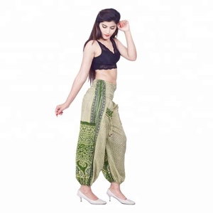 Vintage Imprimé Indien Soie Sarouel - Product Image 2