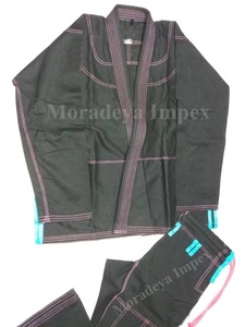 Nouveau kimono brésilien Jiu Jitsu, broderie personnalisé 550 450 350 GSM, 100% coton, tissage de perles, Arts martiaux, couleurs, nouvelle collection - Product Image 4