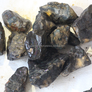 Compradores de piedras preciosas de matriz negra natural en bruto - Product Image 1