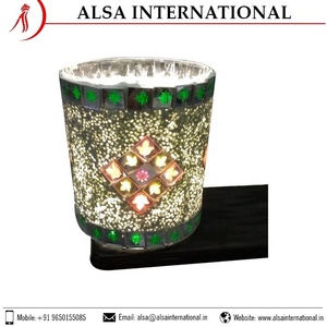 Exportateur de confiance Inde Fournisseur en vrac Bougeoirs votifs en verre décoratifs uniques Différents Types Tailles Usage domestique Fait Noël - Product Image 6