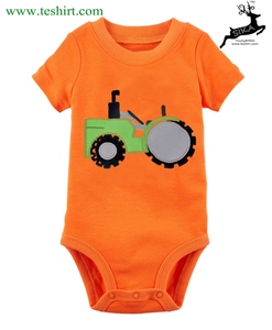 Body de Papá Noel de algodón orgánico Unisex, mono ecológico al por mayor, pijama para niños pequeños, estilo bonito, verano, recién nacidos, bambú - Product Image 3