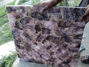 Fabricante indio de losas de piedra semipreciosa natural de primera calidad Proveedor de piedra Premium en India - Product Image 3