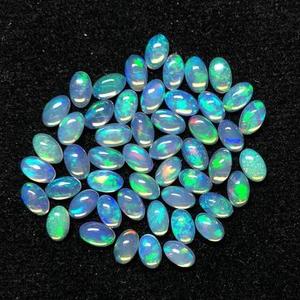 3mm 4mm 5mm naturel éthiopien opale lisse lâche calibré cabochons pierre précieuse boutique en ligne au prix de gros pierres fabricant - Product Image 2