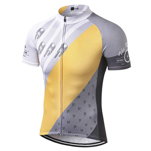 Maillot de cyclisme personnalisé à séchage rapide Élasthanne et polyester Imprimé Vêtements de sport à manches courtes pour la bicyclette - Product Image 2