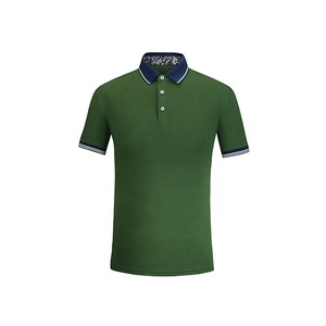 Polo d'été de haute qualité pour hommes Short à boutons personnalisé écologique et à séchage rapide en soie spandex compressé anti-rides - Product Image 1