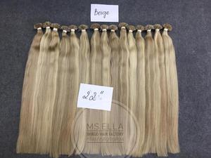 Venta al por mayor de extensiones de cabello humano de grado Remy de onda recta sedosa Color perla pelo vietnamita a granel - Product Image 3
