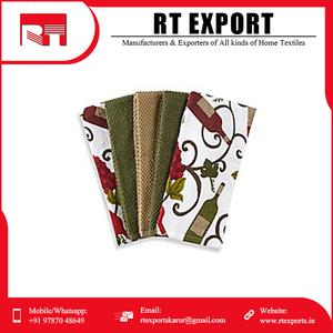 Ensemble de torchons de cuisine personnalisé imprimé Inde - Product Image 4