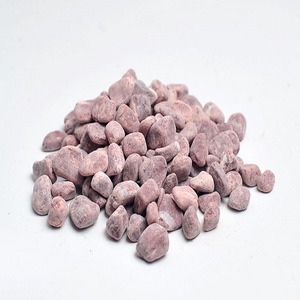 Natural Red Tumbled Pebble <b>Stone</b> for Garden Landscaping, Decorative Gravel, Aquarium and Outdoor Decoration - Product Image 1