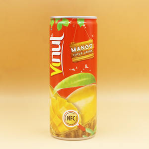 250ml jugo de mango enlatado jugo de fruta en polvo al por mayor menos calorías mejora la salud del corazón - Product Image 1