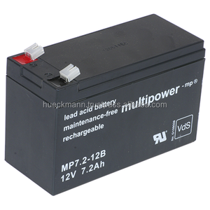 Batterie multipuissance au plomb pour piles MP7,2-12B/fixation 6.3mm - Product Image 1