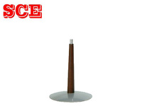 Porte-manteau moderne en bois et métal – Facile à déplacer, polyvalent pour la maison, la chambre, l'hôtel, la salle de sport, le salon, la salle de bain, le centre commercial, l'hôpital