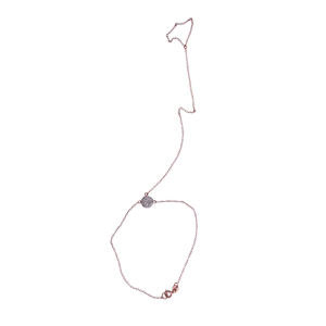 Pulsera de cadena de diamantes de oro de 14 quilates, joyería hecha a mano de metarock jewelrys - Product Image 1