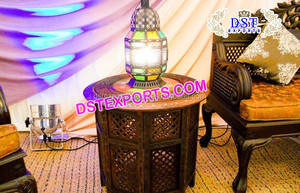 Decoración de boda de Egipto con lámpara marroquí Faroles marroquíes para centros de mesa Decoración DE BODA Lámparas marroquíes - Product Image 5