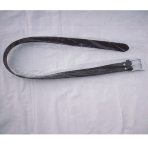 Keven KI-3420 Automatic Alloy Buckle Men's Genuine Cow Hide Leather <b>Belt</b>-Black/<b>Red</b>/White/Blue 3.8cm Width 105-125cm Length USA - Product Image 4